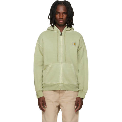 Carhartt WIP 卡哈特 男士 卫衣 绿色 Nelson 连帽衫