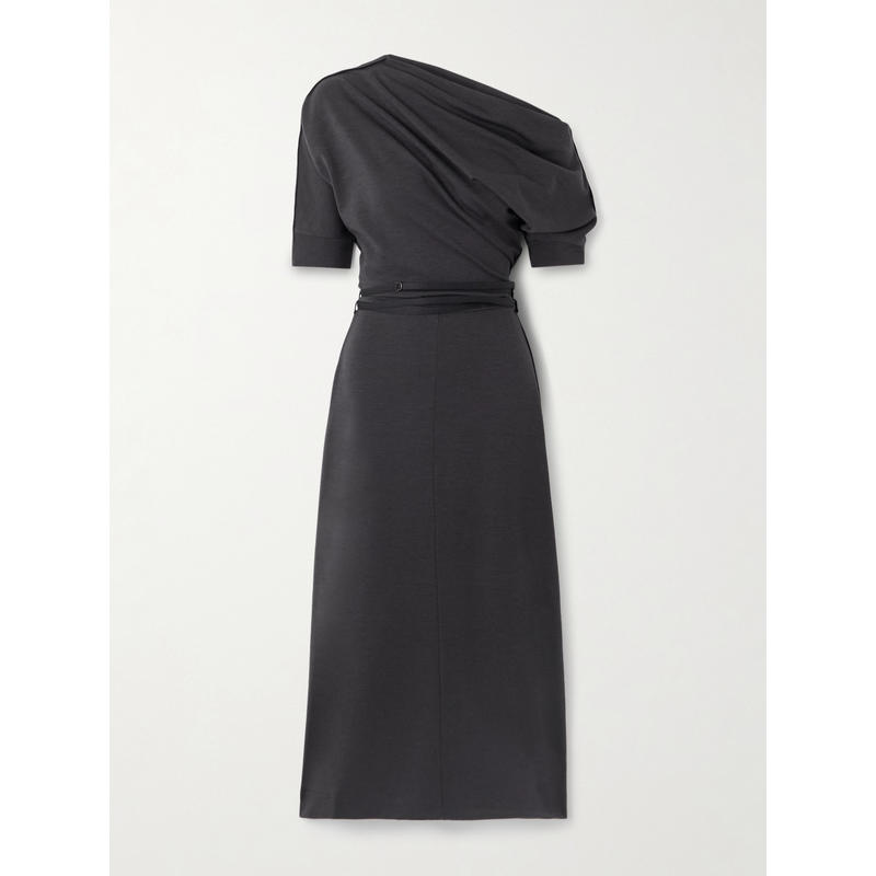 Lemaire 女士 FW25 中长连衣裙 扭結中長連身裙