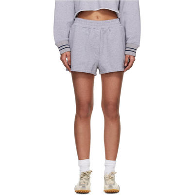 Off-White 女士 短裤 灰色 OW Script 运动