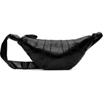 Lemaire 勒梅尔 女士 SS26 单肩包 黑色中号 Croissant