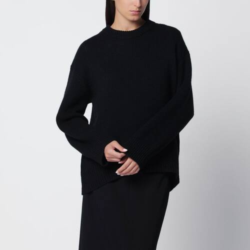 LISA YANG 女士 FW26 毛衣 NOOR 圆领羊绒(黑色)