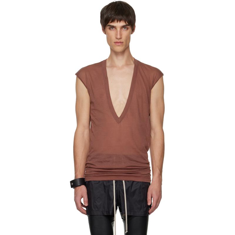 Rick Owens 男士 T恤 粉色 Concordians Dylan T 恤