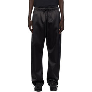 Essentials 男士 运动长裤 黑色 Bonded Satin Relaxed 运动裤