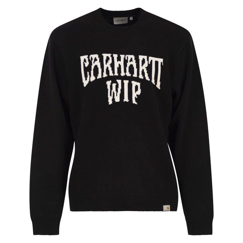 Carhartt 卡哈特 中性（成人） 毛衣 棉质水手领提花徽标套头衫