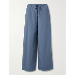 SKIMS 女士 睡衣 Harbor 棉混纺府绸阔腿裤