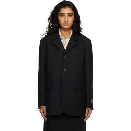 Dunst 女士 西装外套 黑色 3 Button Wool