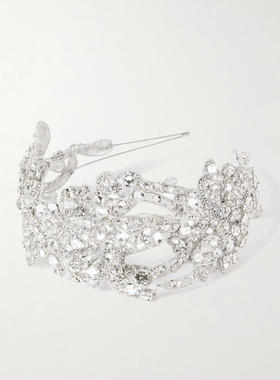 Jennifer Behr 珍妮弗·贝尔 女士 发箍 Tressa 精饰镀铑头带