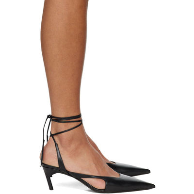 The Attico 女士 SS26 高跟鞋 黑色 Diane Slingback