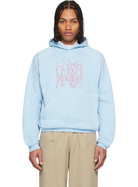 Dime MTL 男士 卫衣 蓝色 Nsa 连帽衫