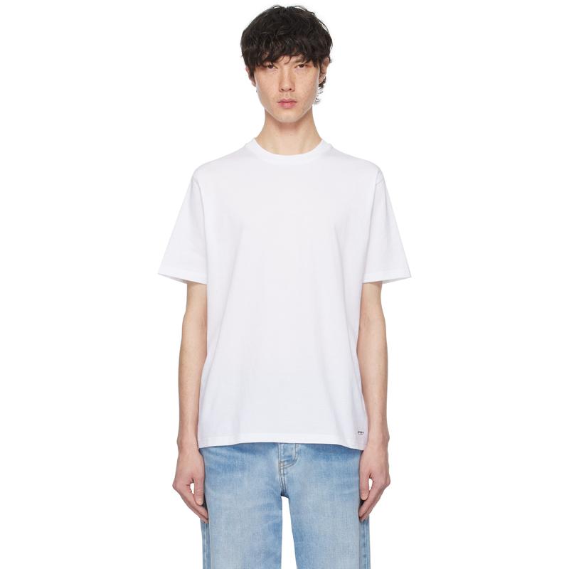 Carhartt WIP 男士 T恤 两件装白色 Standard Crew Neck T 恤