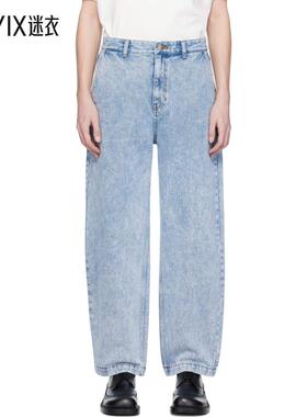 Ader Error 男款蓝色 Sig; TRS Tag 03 牛仔裤 迷衣时尚