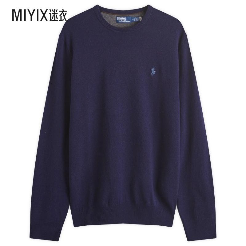Polo Ralph Lauren拉夫劳伦 男士经典标准圆领针织羊毛衫毛衣
