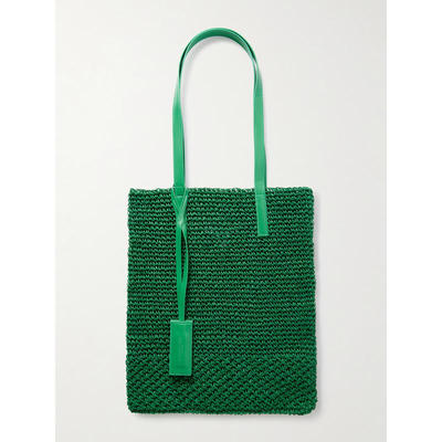 Eugenia Kim 女士 托特包 Chelsea 皮革饰边针织手提包