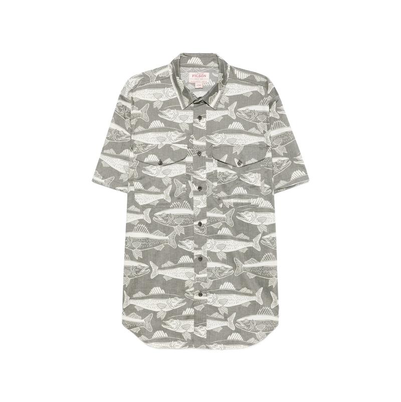 Filson 男士 SS26 衬衫 LAKES 对称短袖运动图片