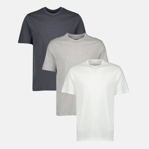 Officine Générale 男士 SS26 T恤 三件装圆领