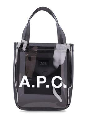 A.P.C. 中性（成人） SS26 托特包 APC Lou 標誌印花手提包