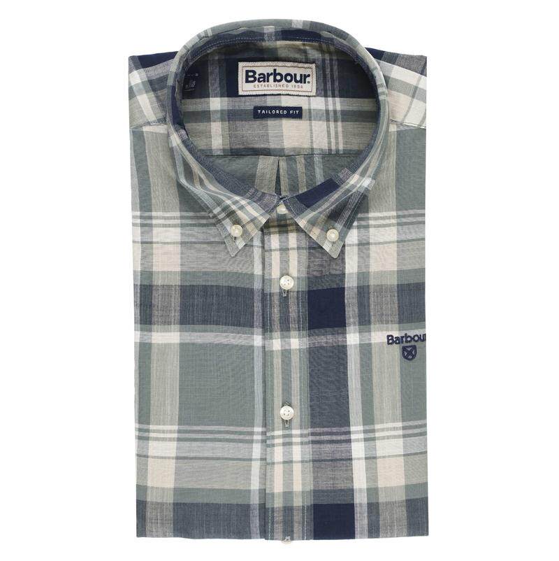Barbour 巴伯尔 男士 SS26 衬衫 Barbour Kidd 修身长袖