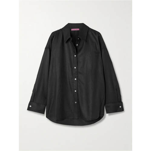 The Elder Statesman 女士 SS26 衬衫 磨毛羊毛羊绒混纺