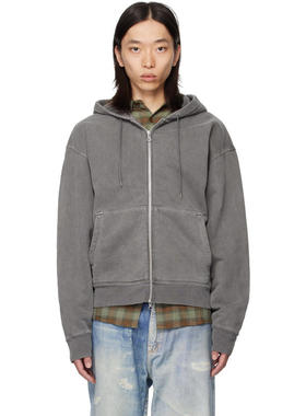 Our Legacy 男士 卫衣 灰色 Rascal 连帽衫