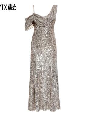 【春夏新品】Diane von Furstenberg Joaquin 亮片綴飾長裙女款