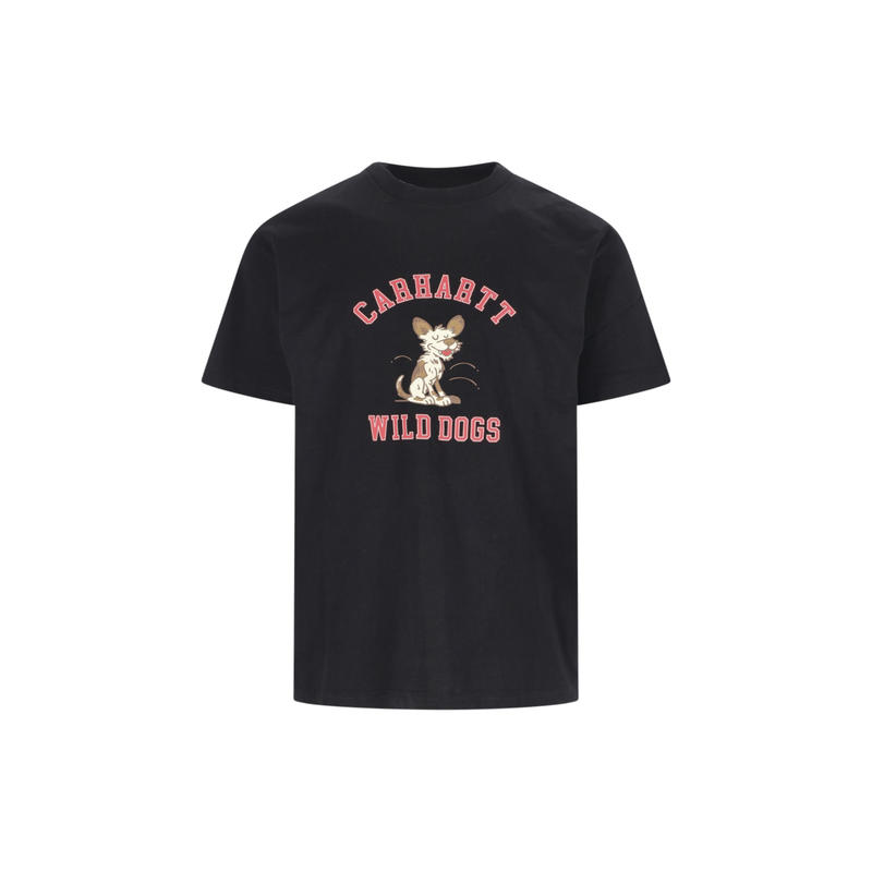 Carhartt WIP 男士 FW25 T恤 and Polos T恤黑色T恤