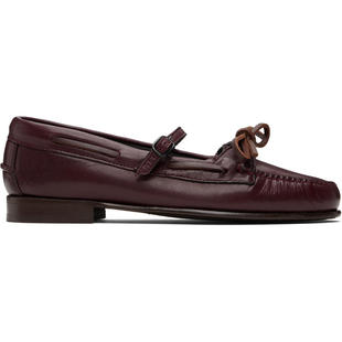 Hereu 女士 鞋靴 酒红色 Lorea Supple Shiny 玛丽珍鞋