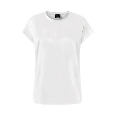 Pinko 品高 女士 SS26 衬衫 Satin blouse with cap sleeves