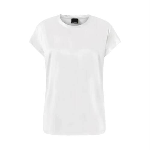 Pinko 品高 女士 SS26 衬衫 Satin blouse with cap sleeves