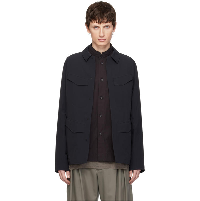 VEILANCE 男士 夹克 黑色 Field Softshell - 实物图