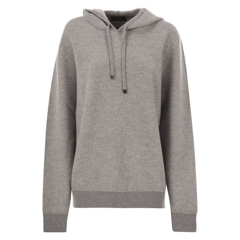 Peserico 男士 FW25 毛衣 羊毛羊绒套头衫