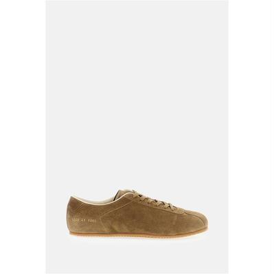 Common Projects 男士 SS26 运动鞋 棕色绒面革开车