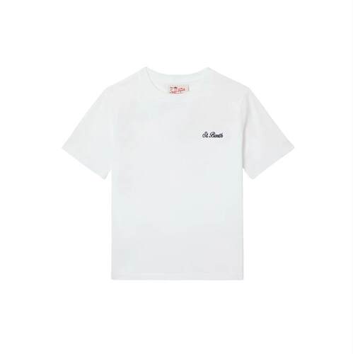 MC2 Saint Barth 男童 SS26 上衣 Polos T恤白色童装