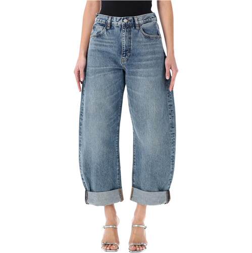 FRAME 女士 SS26 牛仔长裤 Bubble 高腰牛仔裤