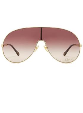 Chloé 女士 SS25 太阳镜 全框太阳镜