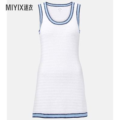 The Upside 女款Elsa 钩花棉质迷你连衣裙 迷衣时尚