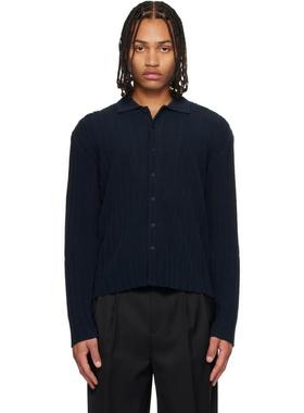 LE17SEPTEMBRE 男士 开衫 海军蓝开衫