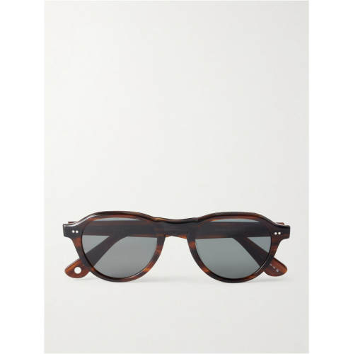 Garrett Leight 男士 FW26 太阳镜 McNally 椭圆框醋纤太阳眼镜