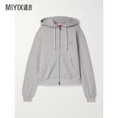 棉质羊绒混纺针织连帽衫 The 迷衣时 女款 Daily Elder Statesman