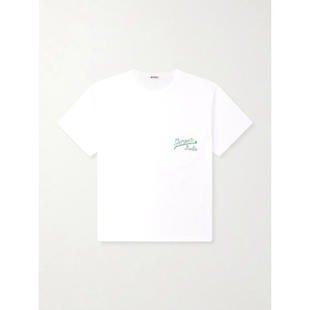 Geneva Bode T恤 SS26 串珠精饰棉针织 男士