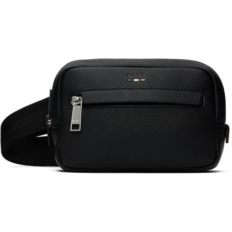 HUGO BOSS雨果博斯 男士 斜挎包 黑色斜挎包