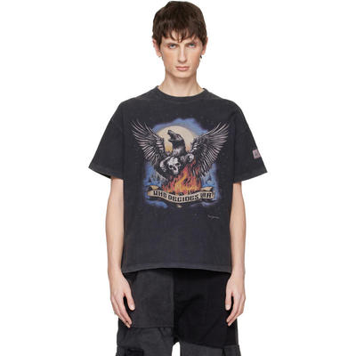 WHO DECIDES WAR BY EV BRAVADO 男士 T恤 黑色 Moon Jersey