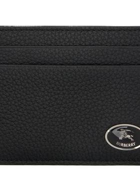 Burberry 男士 卡包 黑色 Tall Knight Stamp 卡包