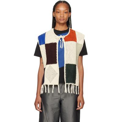 Ader Error 女士 上衣 多色拼接马甲