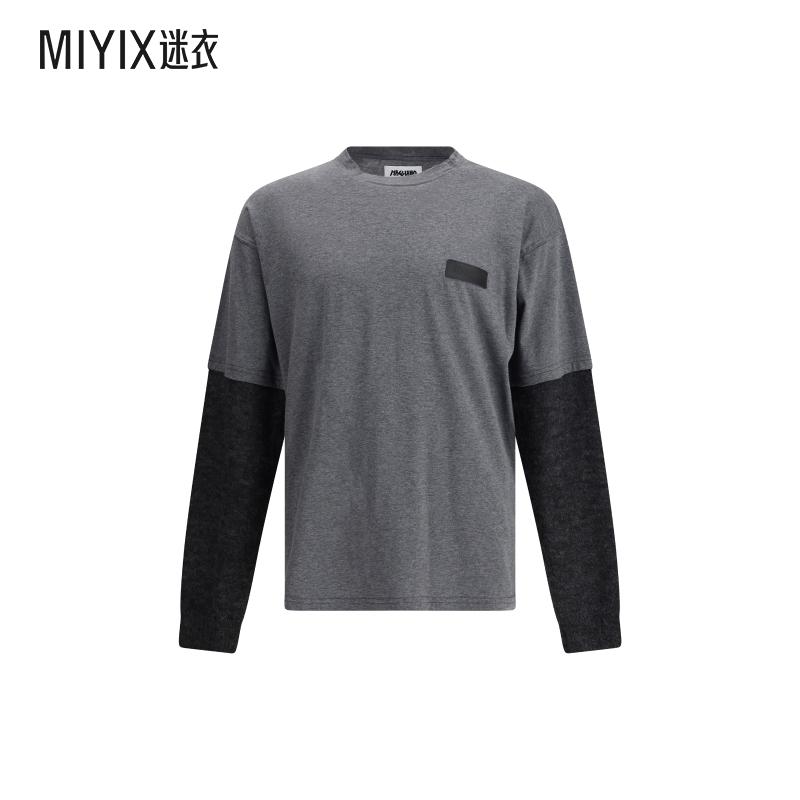 [秋冬新品]Magliano 男款Trauma 长袖撞色T恤 迷衣时尚