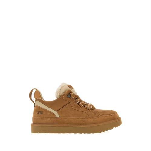 UGG Australia 男士 FW26 运动鞋 栗色皮质鞋