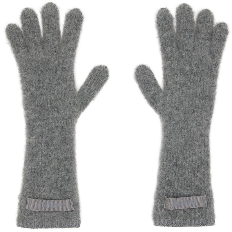 Jacquemus 男士 手套 灰色 La Casa 系列 The Gros Grain 手套