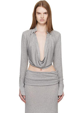 AYA MUSE 女士 POLO衫 灰色 Feyra Polo 衫