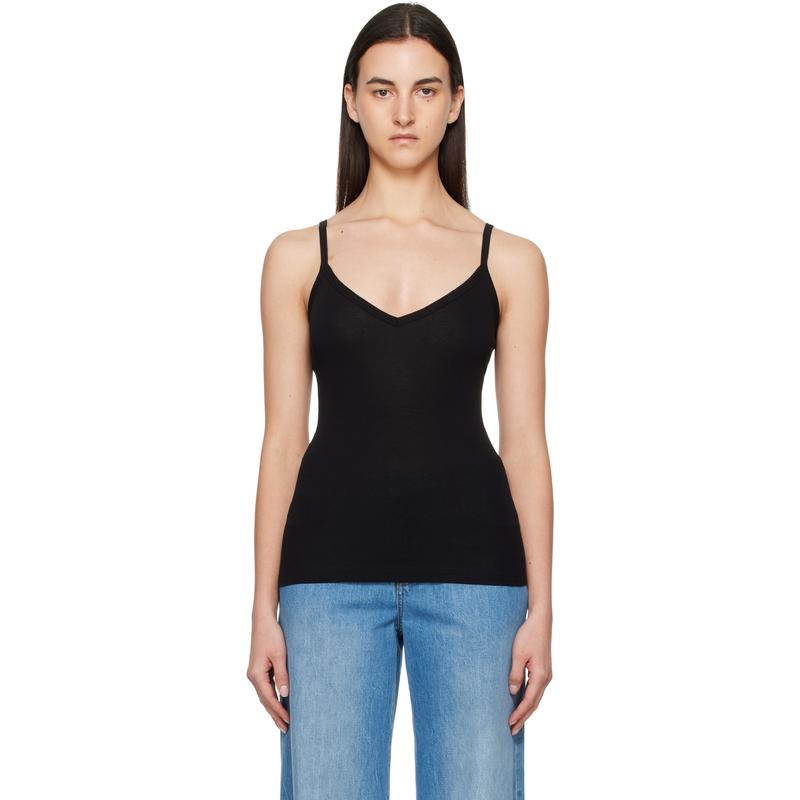 FLORE FLORE 女士 背心 黑色 Isla 吊带背心