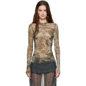 女士 FW25 驼色 Jean T恤 Gaultier Médaillon The Paul 上装