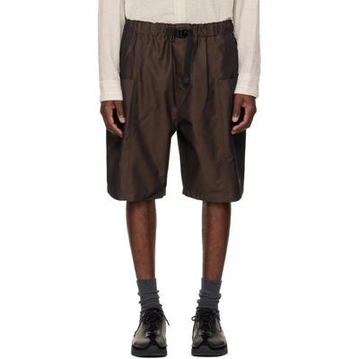 South2 West8 男士 短裤 棕色 Belted C.S. 短裤
